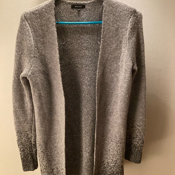Long silver cardigan - Picture 1 of 4